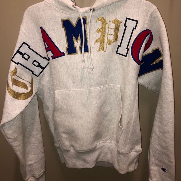 Champion | Shirts | Different Letters Champion Sweatshirt | Poshmark